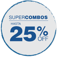 Super Combos Hasta 25% off